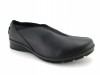 IMAC WOMENS MOCCASINS WITH 2-4cm HEEL BLACK LEATHER 41941 no38