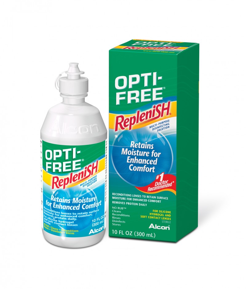 optifree contacts cleaner