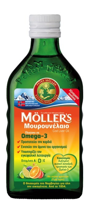 Möller's Omega-3 Cod Liver Oil Capsules
